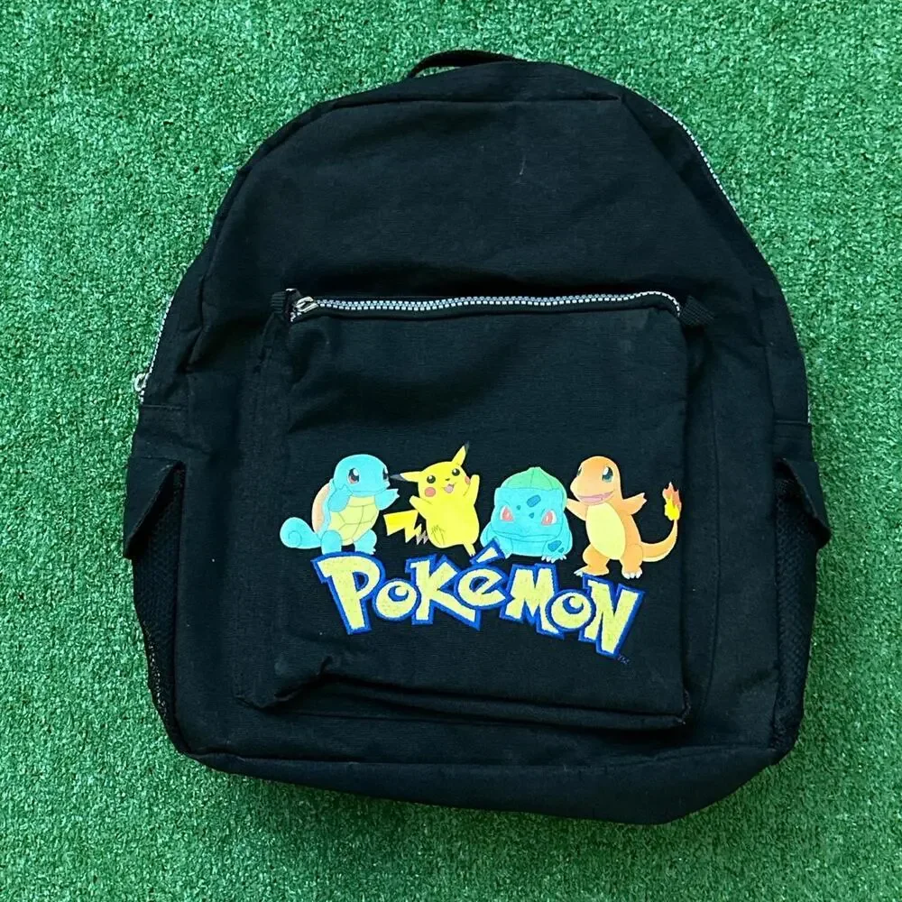 Vintage 1990s Original Starter Pokemon Backpack - Picture 1 of 8
